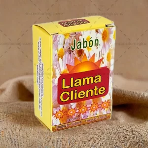 Jabón Llama Cliente para la abundancia, dinero, protección, sanación, limpieza y purificación