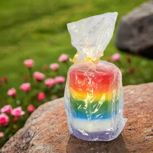 Luminaria, Veladora, Vela de 7 Chakras con 7 colores para la protección, sanación, limpieza y purificación