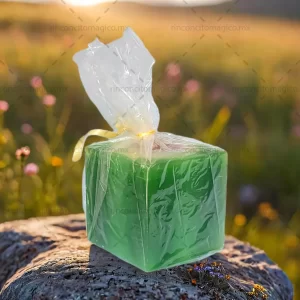 Luminaria, Veladora, Vela del Arcángel Rafael color verde para la protección, sanación, limpieza y purificación