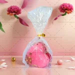Luminaria, Veladora, Vela de Corazón color Rosa para el amor, protección, sanación, limpieza y purificación
