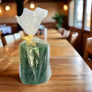Luminaria, Veladora, Vela Éxito Profesional color Verde para la abundancia, protección, sanación, limpieza y purificación
